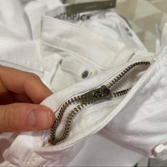 J crew 8” toothpick skinny jeans white - Picture 4 of 4